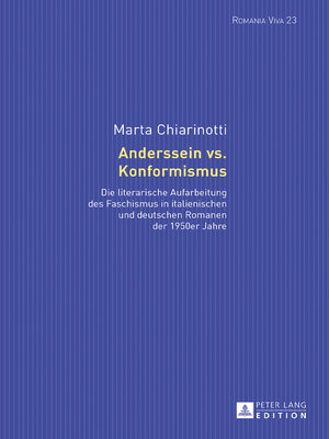 cover image of Anderssein vs. Konformismus